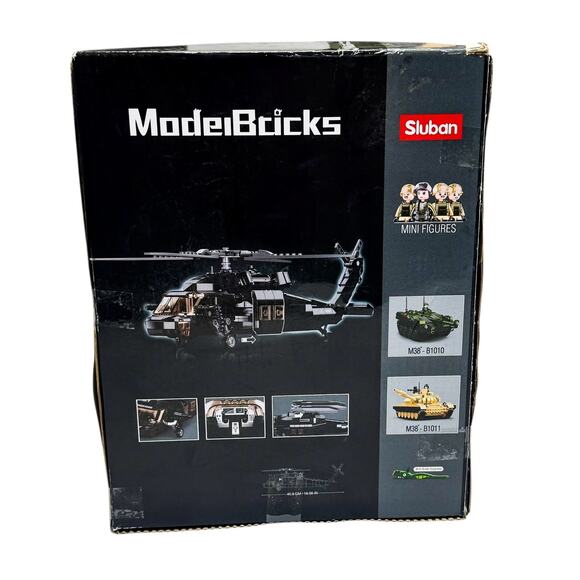 UH-60 US Black Hawk Building Set - (M38-B1012) - Picture 3 of 3